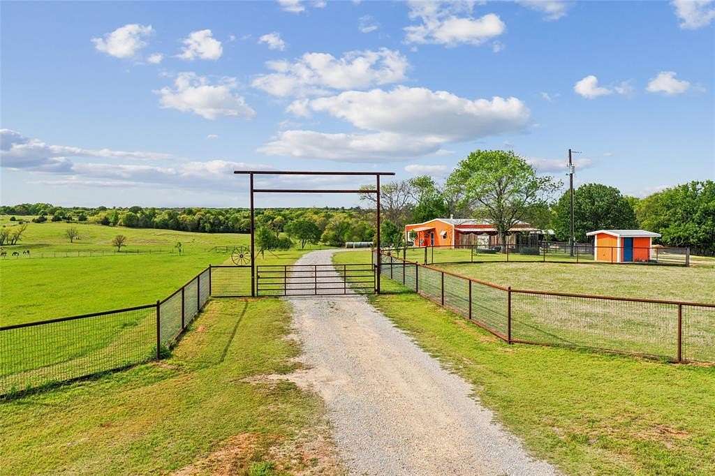 20.2 Acres of Agricultural Land with Home for Sale in Montague, Texas