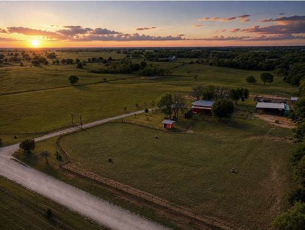 20.2 Acres of Agricultural Land with Home for Sale in Montague, Texas
