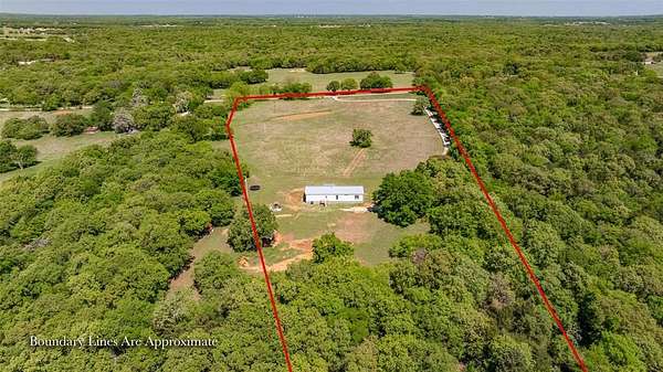 10 Acres of Land with Home for Sale in Gainesville, Texas
