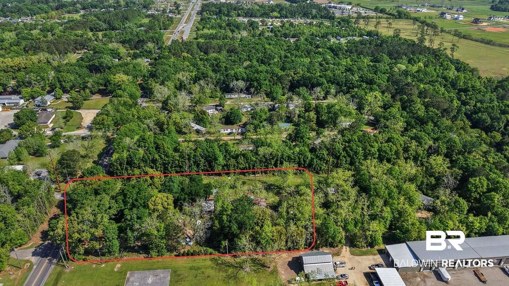 2.13 Acres of Land with Home for Sale in Fairhope, Alabama