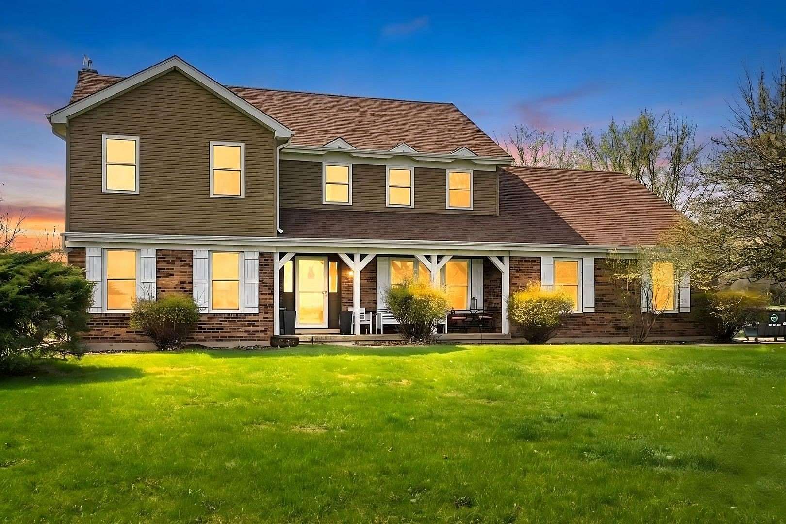 7.58 Acres of Land with Home for Sale in Maple Park, Illinois