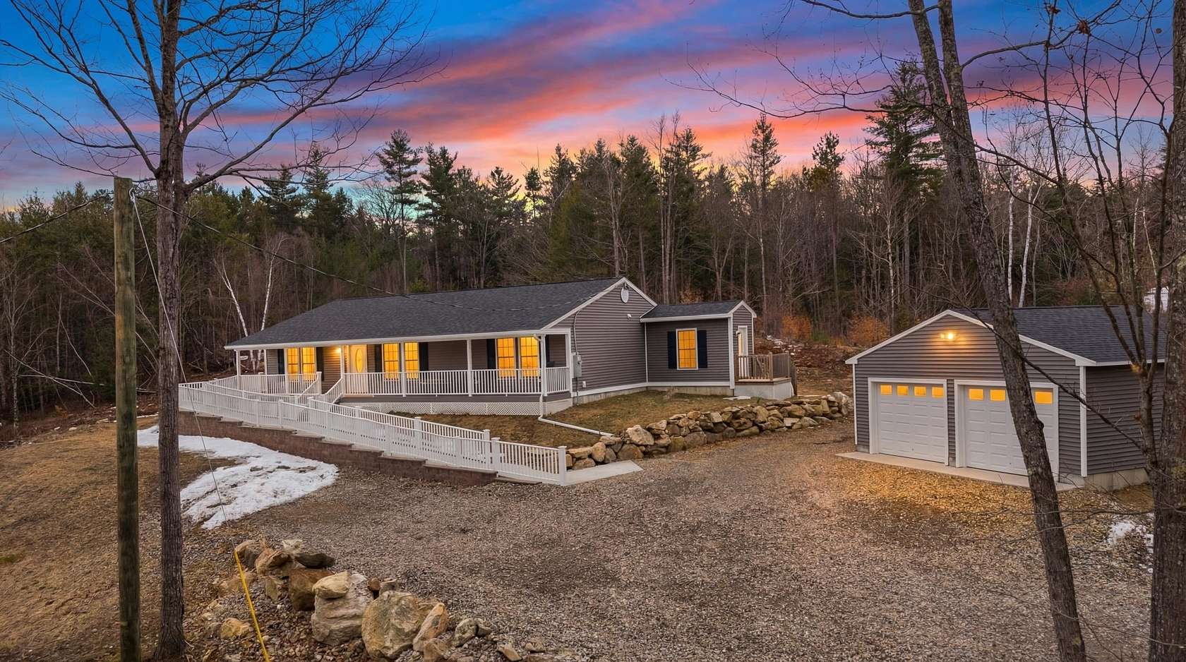 2.3 Acres of Land with Home for Sale in Troy, New Hampshire