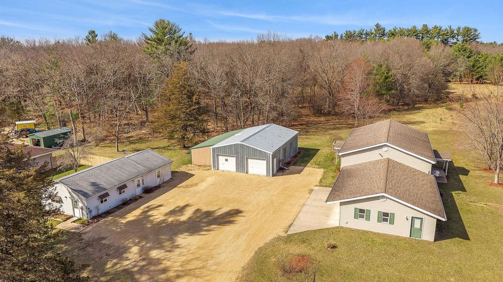 1.65 Acres of Land with Home for Sale in Montello, Wisconsin