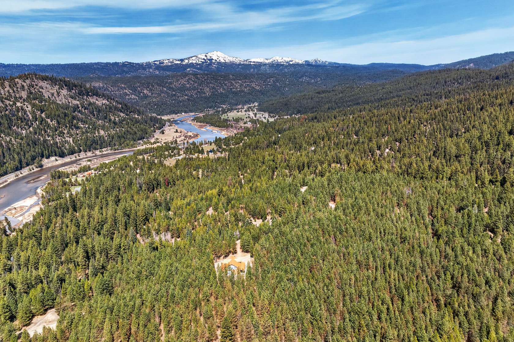 777 Acres of Recreational Land with Home for Sale in Cascade