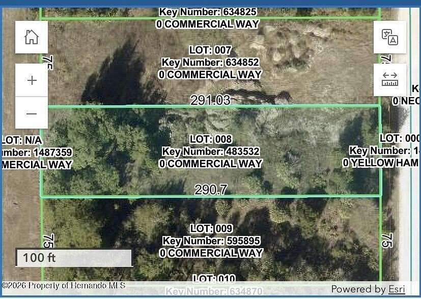 0.6 Acres of Land for Sale in Weeki Wachee, Florida