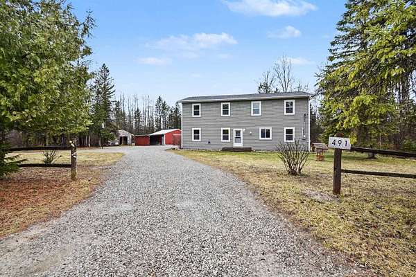 10.2 Acres of Recreational Land with Home for Sale in Twining, Michigan