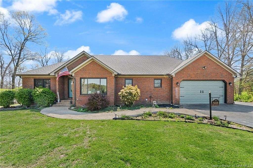 9 Acres of Land with Home for Sale in Henryville, Indiana