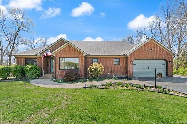 9 Acres of Land with Home for Sale in Henryville, Indiana