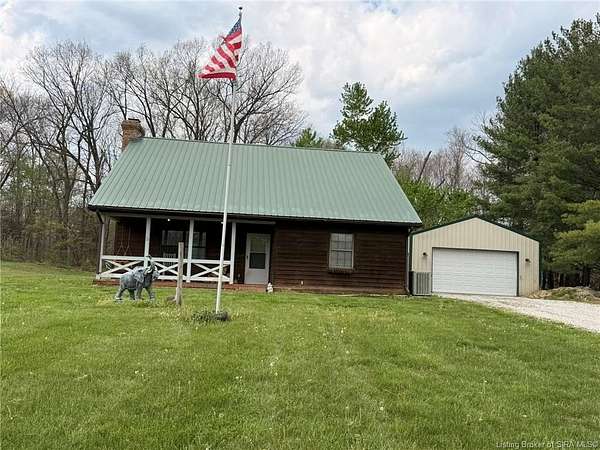 2.35 Acres of Land with Home for Sale in Scottsburg, Indiana