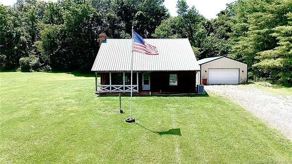 2.35 Acres of Land with Home for Sale in Scottsburg, Indiana
