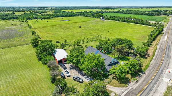 21.8 Acres of Agricultural Land with Home for Sale in Anna, Texas