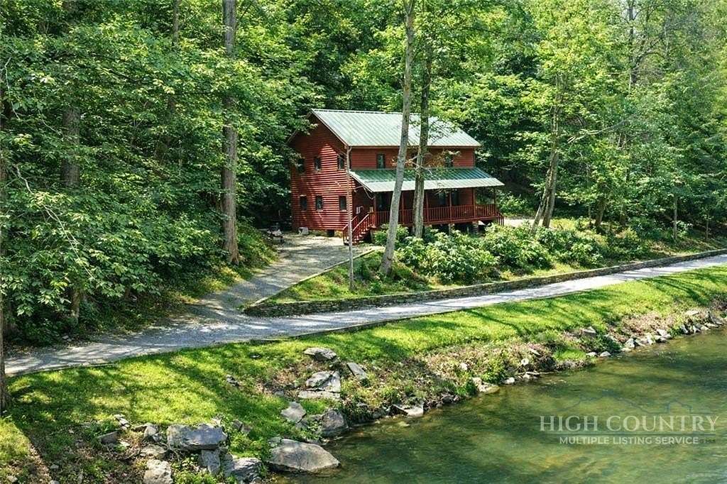 6.57 Acres of Land with Home for Sale in Sparta, North Carolina