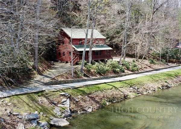 6.57 Acres of Land with Home for Sale in Sparta, North Carolina