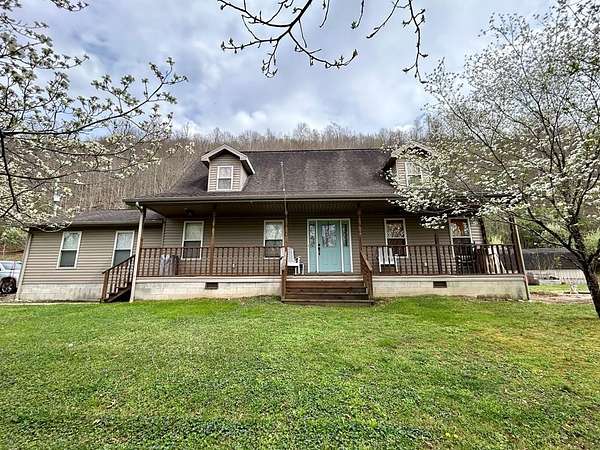 60 Acres of Land with Home for Sale in Hagerhill, Kentucky