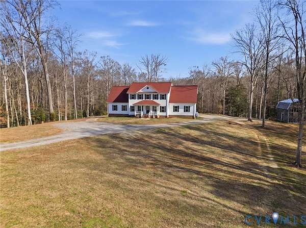10.3 Acres of Land with Home for Sale in Mechanicsville, Virginia
