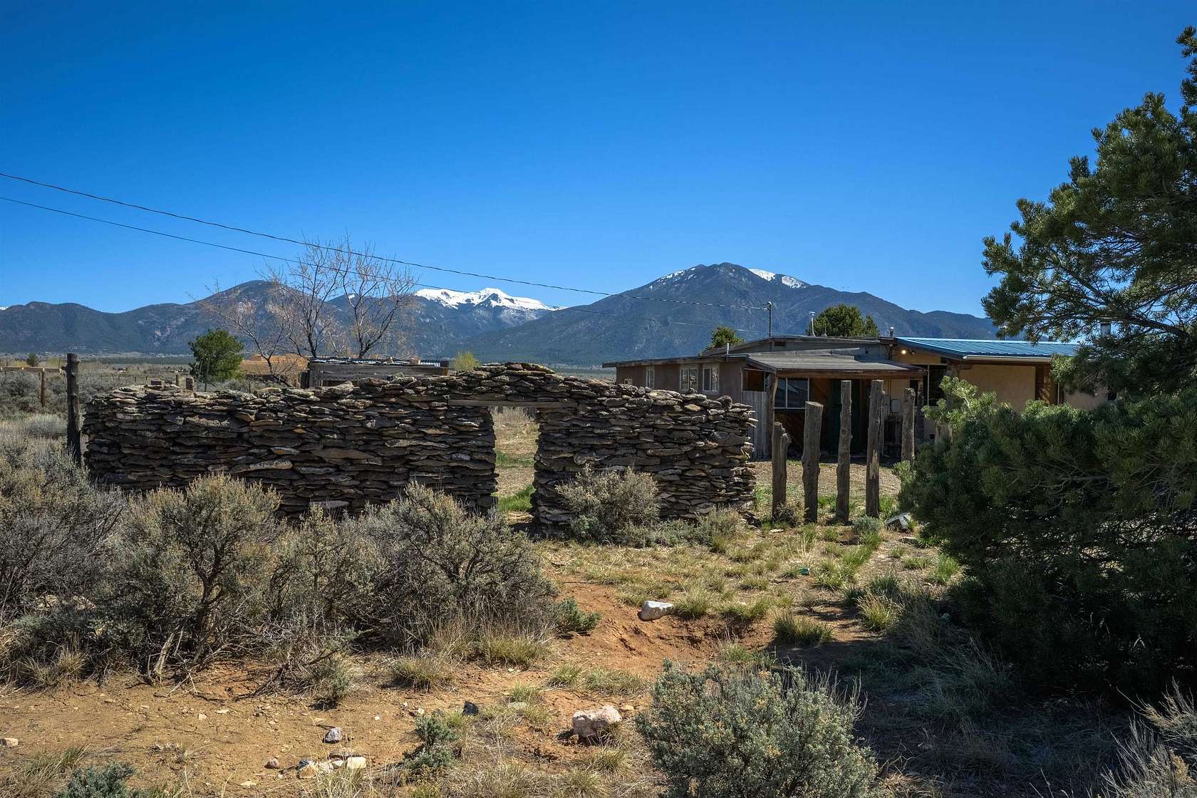 1.86 Acres of Land with Home for Sale in Taos, New Mexico