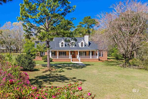 9.65 Acres of Land with Home for Sale in Fairhope, Alabama