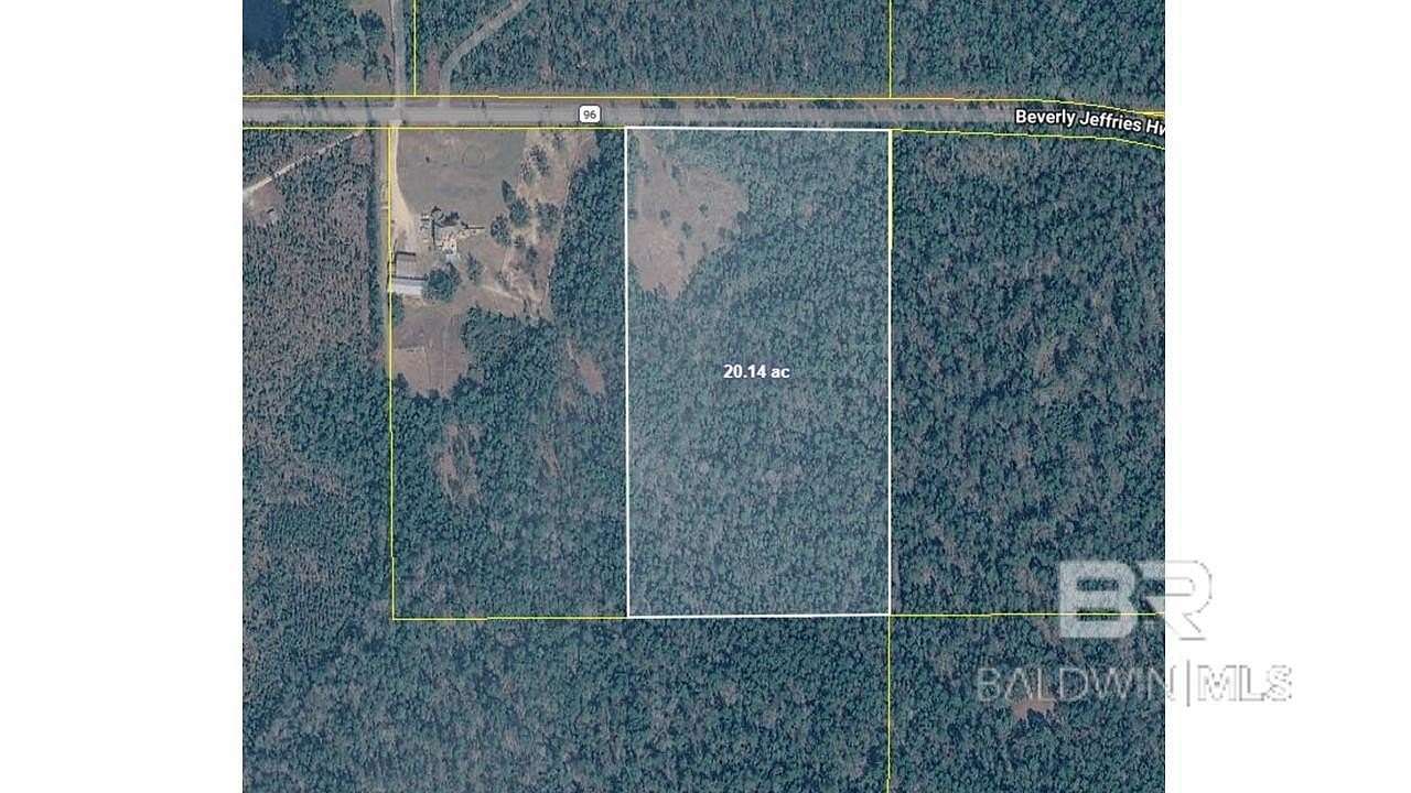 20 Acres of Recreational & Residential Land for Sale in Citronelle, Alabama
