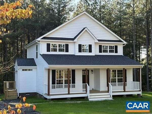 2.47 Acres of Land with Home for Sale in Palmyra, Virginia