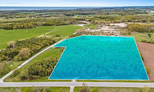 13.5 Acres of Recreational & Residential Land for Sale in Algoma, Wisconsin