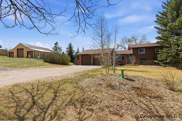 2.1 Acres of Land with Home for Sale in Cheyenne, Wyoming