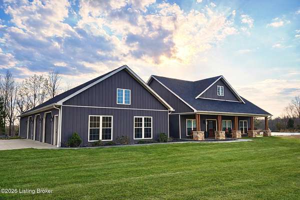 120 Acres of Recreational Land with Home for Sale in Fordsville, Kentucky