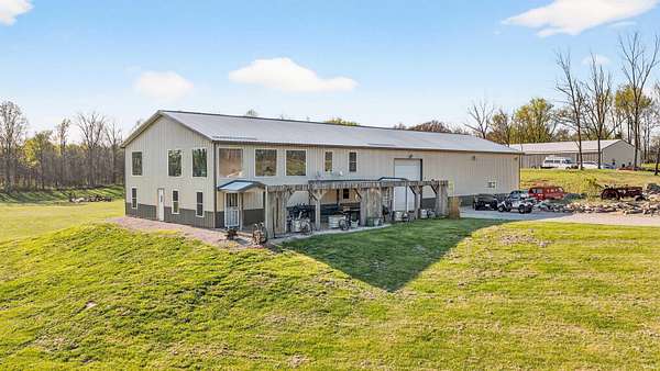 9.22 Acres of Land with Home for Sale in Bedford, Indiana