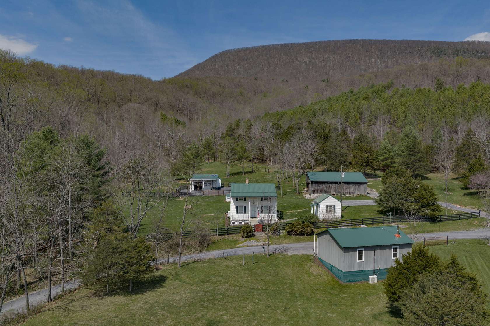 5.35 Acres of Land with Home for Sale in Rockbridge Baths, Virginia