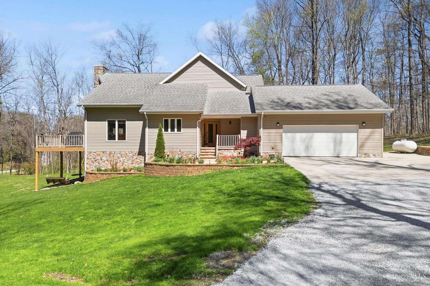 4.89 Acres of Land with Home for Sale in Hillsboro, Ohio