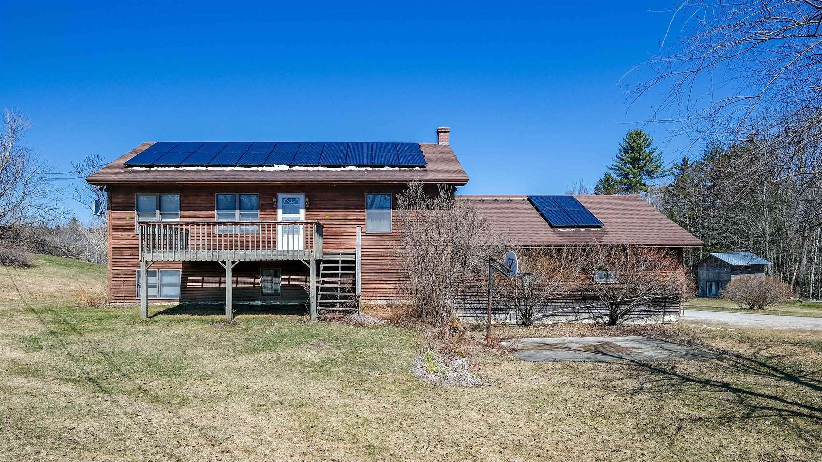 3.14 Acres of Land with Home for Sale in Mount Holly, Vermont