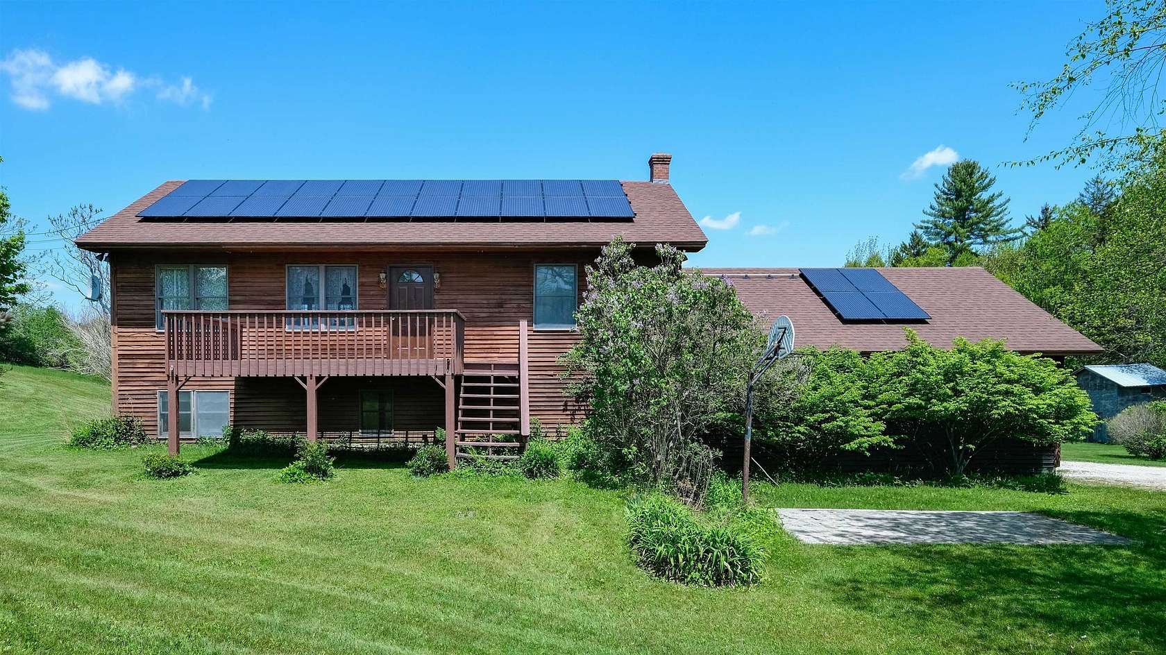 3.14 Acres of Land with Home for Sale in Mount Holly, Vermont