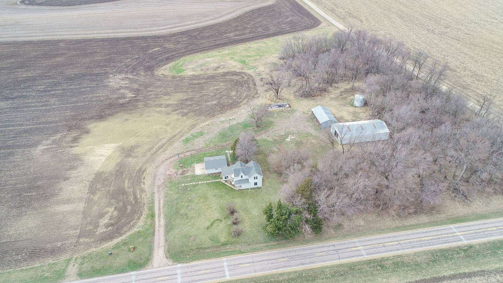 6 Acres of Land with Home for Sale in Rock Rapids, Iowa