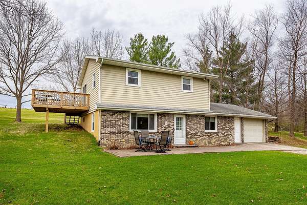 14.5 Acres of Recreational Land with Home for Sale in Peru Township, Iowa