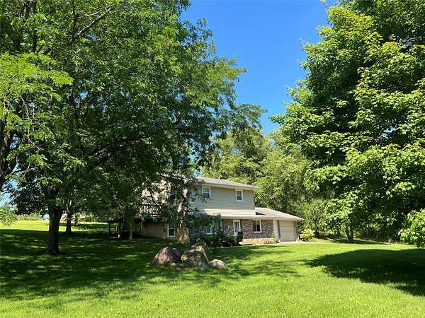 14.5 Acres of Recreational Land with Home for Sale in Peru Township, Iowa