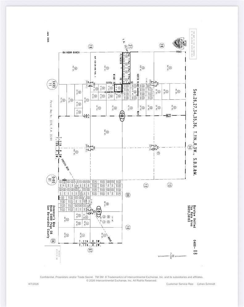 5 Acres of Land for Sale in Hinkley, California