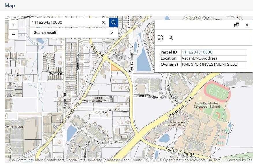 0.4 Acres of Land for Sale in Tallahassee, Florida