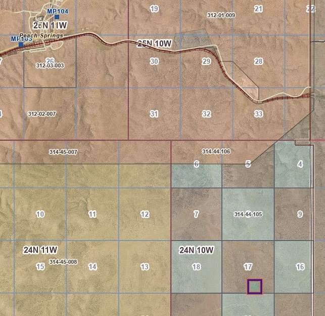 40 Acres of Recreational Land for Sale in Peach Springs, Arizona