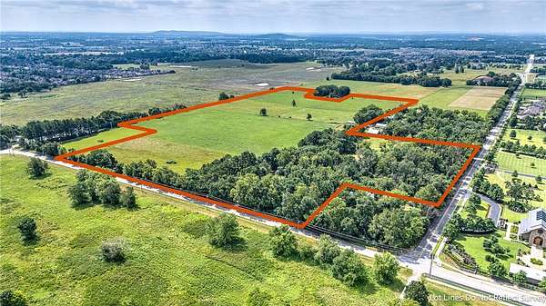 37.3 Acres of Agricultural Land for Sale in Cave Springs, Arkansas