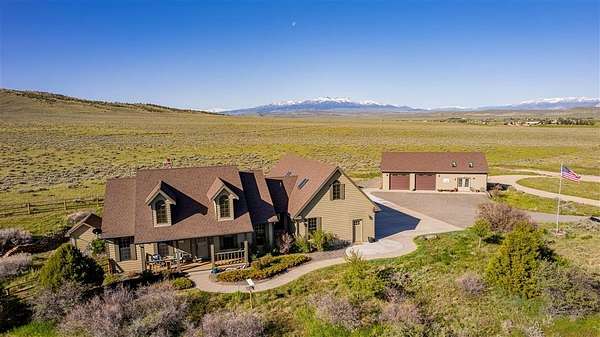 12 Acres of Recreational Land with Home for Sale in Cody, Wyoming