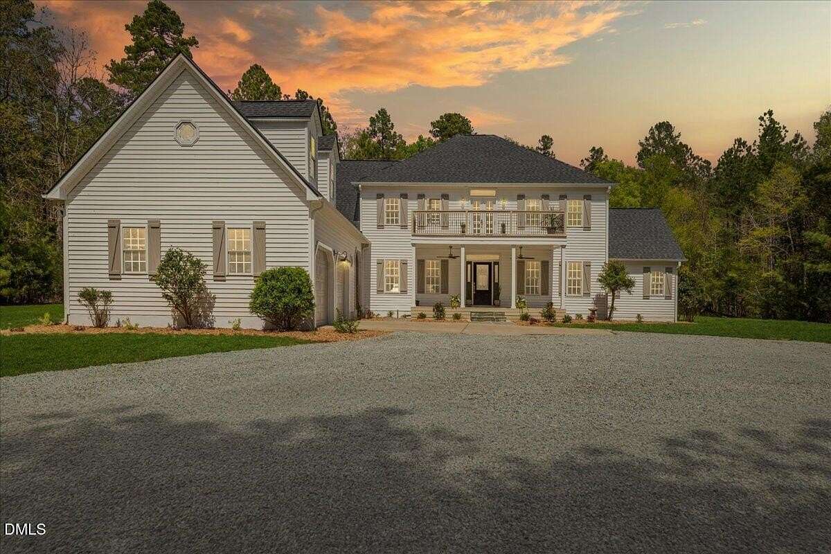 11 Acres of Land with Home for Sale in Pittsboro, North Carolina