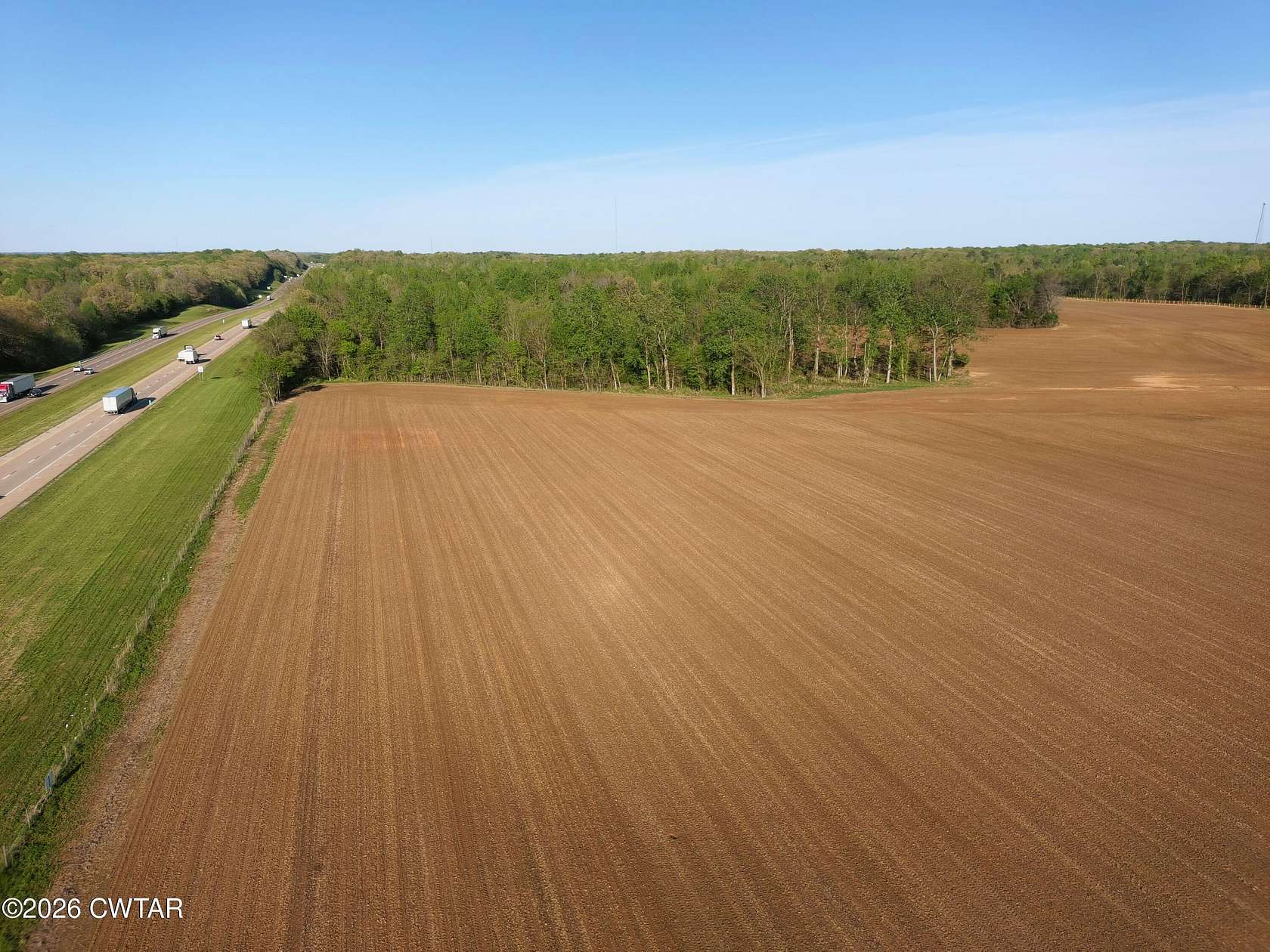 100 Acres of Land for Sale in Jackson, Tennessee