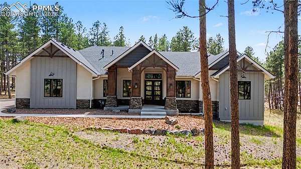 5.28 Acres of Land with Home for Sale in Colorado Springs, Colorado