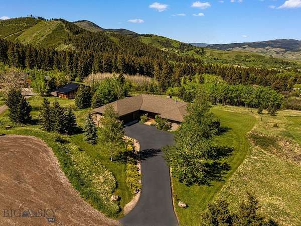 2 Acres of Land with Home for Sale in Gallatin Gateway, Montana