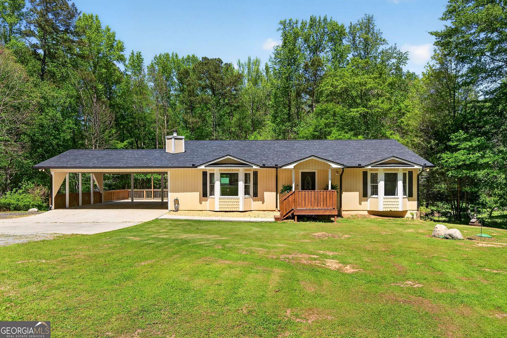 3.9 Acres of Land with Home for Sale in Tyrone, Georgia