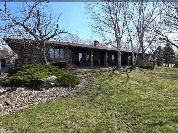 10 Acres of Land with Home for Sale in Charles City, Iowa