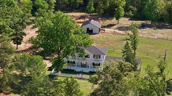 8.75 Acres of Land with Home for Sale in Palestine, Texas