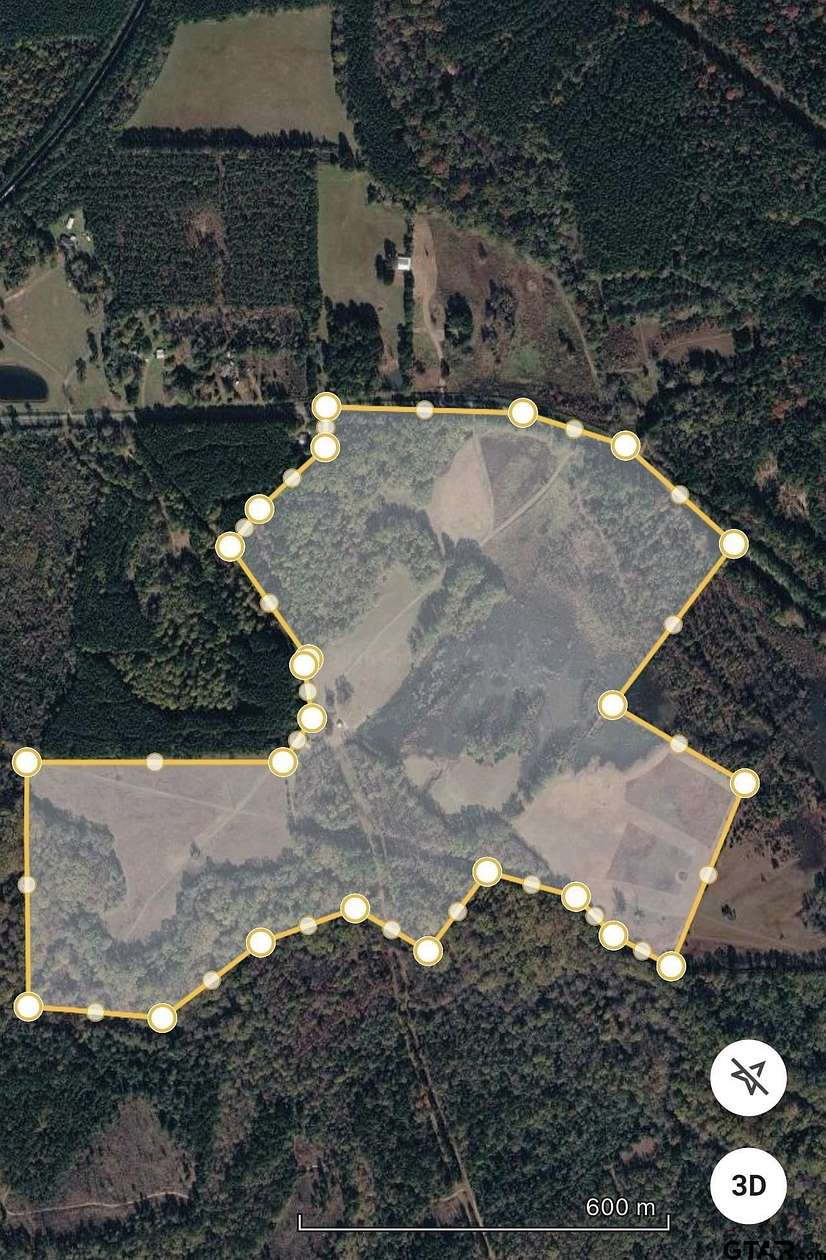 147 Acres of Recreational & Residential Land for Sale in Jefferson, Texas