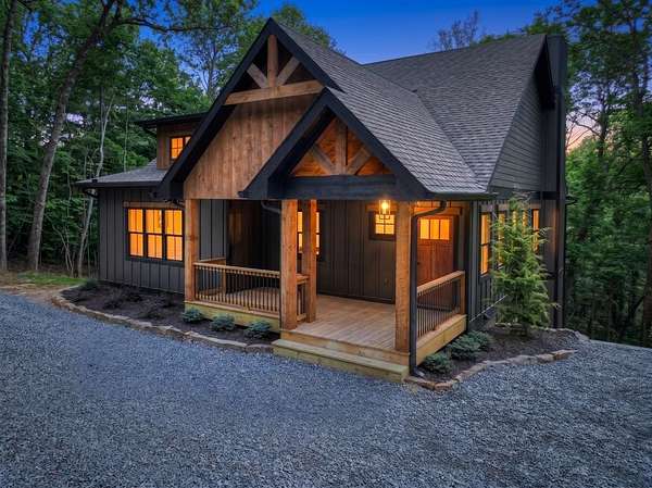 4 Acres of Land with Home for Sale in Blue Ridge, Georgia