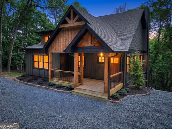 4 Acres of Land with Home for Sale in Blue Ridge, Georgia