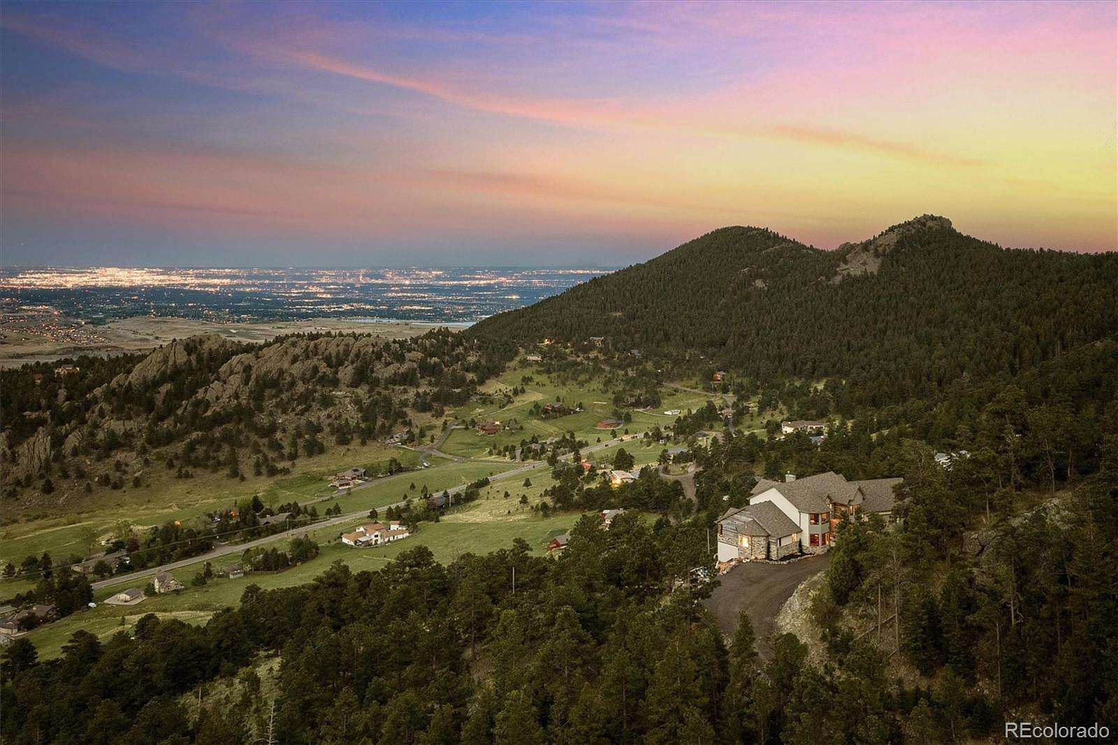 12.5 Acres of Land with Home for Sale in Golden, Colorado